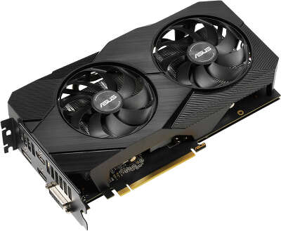 Видеокарта ASUS nVidia GeForce GTX1660Ti Dual OC EVO 6Gb GDDR6 PCI-E DVI, 2HDMI, DP