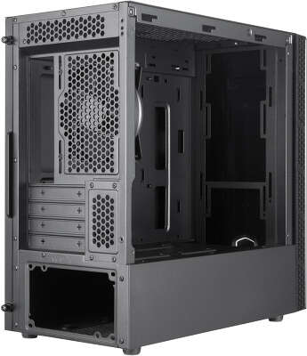 Корпус COOLERMASTER MB400L W/O ODD, черный, mATX, Без БП (MCB-B400L-KGNN-S00)