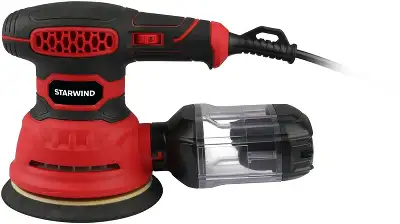 Эксцентриковая шлифмашина Starwind OS125-400S1 400Вт D125мм