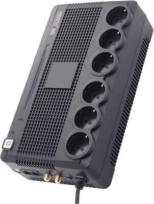 Источник бесперебойного питания Импульс Пионер 650 360Вт 650ВА черный