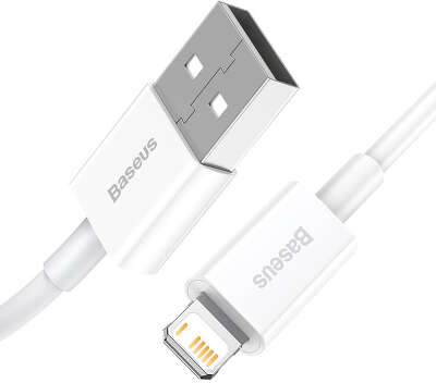 Кабель Baseus Superior USB to Lightning, 1.5 м, White [CALYS-B02]