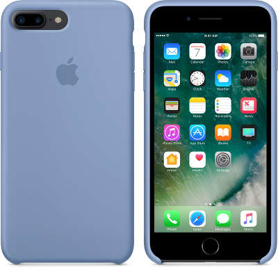 Силиконовый чехол для iPhone 7 Plus/8 Plus Apple Silicone Case, Azure [MQ0M2ZM/A]