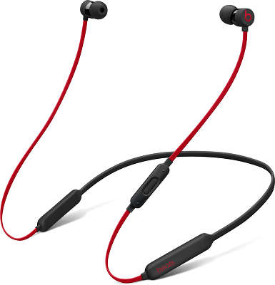 Наушники с ПДУ и микрофоном Beats BeatsX Wireless, Decade Collection Black/Red [MRQA2ZE/A]