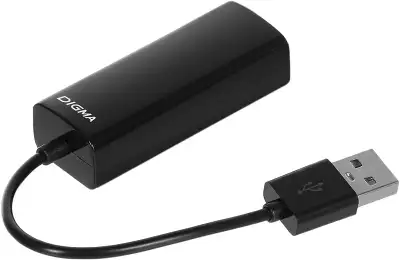 Сетевой адаптер Fast Ethernet Digma D-USB2-LAN100 USB 2.0