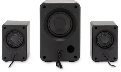 Колонки Оклик OK-423 2.1 черный 11Вт