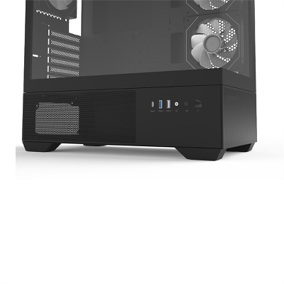 корпус ZALMAN CHRONIX, ATX, BLACK, WINDOW, 1xCombo (3.5’’ or 2.5’’), 1x3.5’’HDD, 2x2.5’’SSD, 1xUSB2.0, 1xUSB3.0, 1xUSB Type-C, SIDE 2x120mm ARGB, REAR 1x120mm ARGB