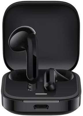 Наушники беспроводные Xiaomi Redmi Buds 6 Active, Black (BHR8396GL)