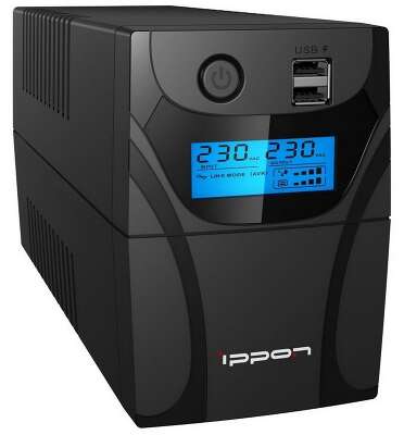 Источник бесперебойного питания Ippon Back Power Pro II 800 Line-interactive 480W/800VA RTL {4}