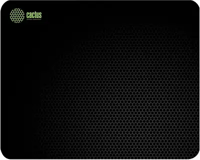 Коврик для мыши Cactus Black Mesh черный 250x200x3мм (CS-MP-D02S)