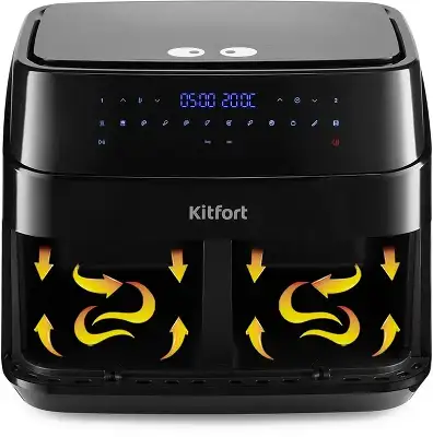 Аэрогриль Kitfort КТ-2250 1750Вт черный