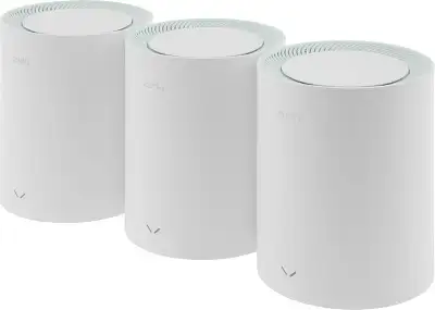 Бесшовный Mesh роутер Cudy M1300 (M1300(3-PACK)) AC1200 10/100/1000BASE-TX белый (упак.:3шт)