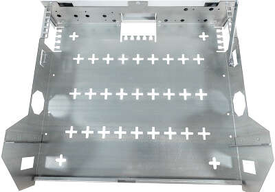 Шкаф коммутационный NTSS (NTSS-SOHO5U) настенный 5U 520x140мм пер.дв.стекл несъемн.бок.пан. 80кг белый 11кг 480мм IP20 металл