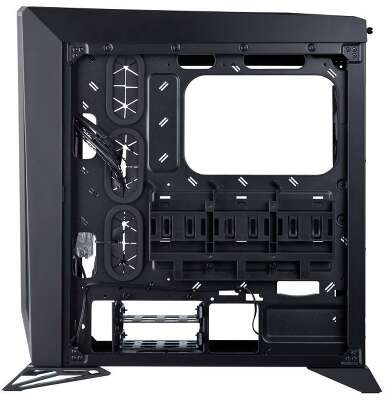 Корпус Corsair Carbide SPEC-OMEGA, черный/красный, ATX, Без БП (CC-9011120-WW)