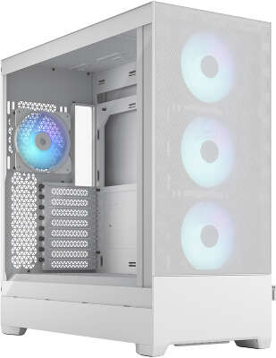 Корпус Fractal Design Pop XL Air RGB White TG Clear Tint, белый, EATX, Без БП (FD-C-POR1X-01)