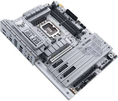 Материнская плата ASUS TUF GAMING Z890-PRO WIFI LGA1851 ATX 4xDDR5 2xPCIEx16 PCIEx4 2xPCIEx1 4xM.2 2xThunderbolt DP HDMI 2.5GLAN Wi-Fi 7