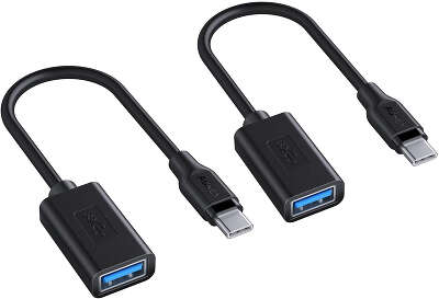 Комплект адаптеров Aukey USB-C to USB 3.0 (2 шт.] [CB-A26]