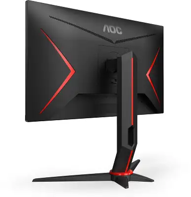 Монитор AOC 23.8" Gaming 24G2SPU черный/красный IPS LED 16:9 HDMI M/M матовая HAS Piv 300cd 178гр/178гр 1920x1080 165Hz FreeSync Premium VGA DP FHD USB 4.41кг