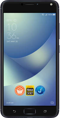 Смартфон ASUS ZenFone 4 Max ZC554KL 16Gb ОЗУ 2Gb, Black