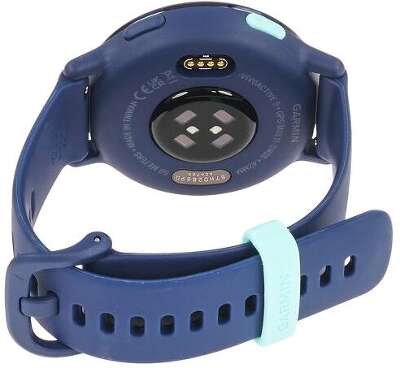 Garmin Vivoactive 5 - Metallic Navy Спортивные часы 010-02862-12 Синие с металлически-синим безелем и силиконовым ремешком
