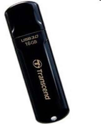 Transcend USB Drive 16Gb JetFlash 700 TS16GJF700 черный {USB 3.0}