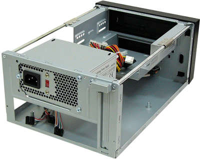 Корпус mini-ITX 3Q 1201B 200W Black