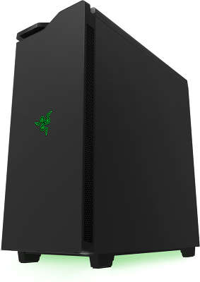 Корпус NZXT H440 Razer черный/зеленый w/o PSU ATX 7x120mm 5x140mm 2xUSB2.0 2xUSB3.0