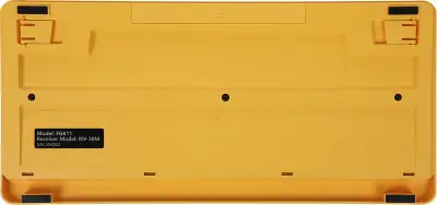 Клавиатура + мышь A4Tech Fstyler FG1110 клав:черный/желтый мышь:черный/желтый USB беспроводная Multimedia (FG1110 BUMBLEBEE)