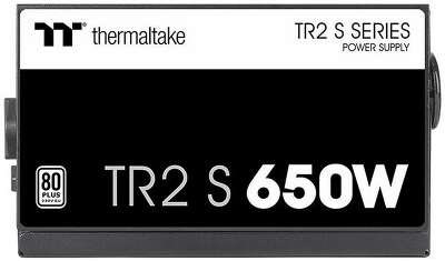 Блок питания ПК Thermaltake TR2 S 650 /0650W/Non Modular/Non Light/Single Voltage/Analog/80 Plus/EU/Non JP CAP/All Flat Cables
