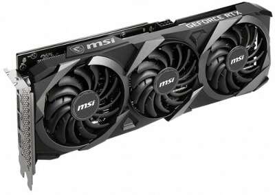 Видеокарта MSI NVIDIA nVidia GeForce RTX 3060Ti VENTUS 3X 8G 8Gb DDR6X PCI-E HDMI, 3DP