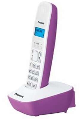 Panasonic KX-TG1611RUF (сиреневый) {АОН, Caller ID,12 мелодий звонка,подсветка дисплея,поиск трубки}