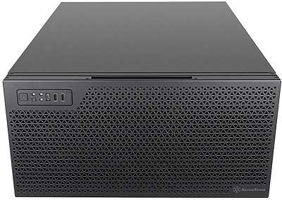 Корпус Silverstone G59RM5200000020 5U rackmount server chassis with dual 360mm liquid cooling compatibility SST-RM52