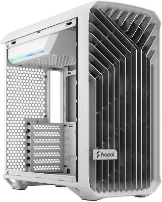 Корпус Fractal Design Torrent Compact White TG Clear Tint, белый, EATX, Без БП (FD-C-TOR1C-03)