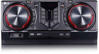 Минисистема LG XBOOM CJ45 черный 720Вт CD CDRW FM USB BT