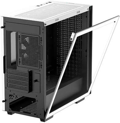 Корпус Deepcool CH370 WH, белый/черный, mATX, Без БП (R-CH370-WHNAM1-G-1)