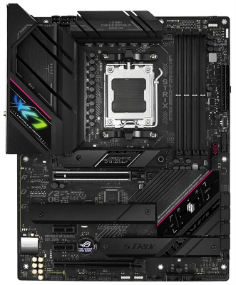 Материнская плата ASUS ROG STRIX B650E-F GAMING WIFI, AM5, B650, 4*DDR5, 4*SATA, 3*M.2, 6*USB 3.2, 4*USB 2.0, Type-C, 2*PCIx16, 2*PCIx1, DP+HDMI, ATX; 90MB1BQ0-M0EAY0