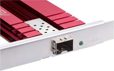 Сетевая карта ASUS XG-C100F, SFP+, 10 Гбит/с, PCI-E x4, Retail
