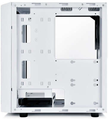 Корпус SilverStone PS15 Precision, белый, mATX, Без БП (SST-PS15W-G)