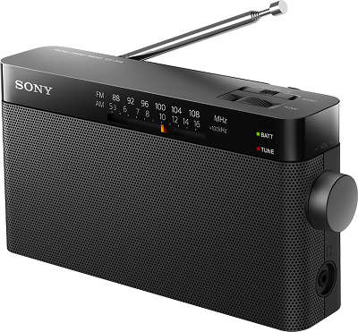 Радиобудильник Sony ICF-306, чёрный