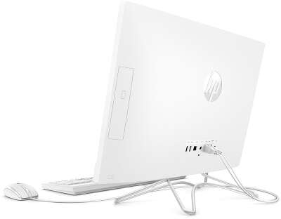 Моноблок HP" 24-f1005ur R 3 3200U/8/1000/128 SSD/R Vega 3/WF/BT/Cam/Kb+Mouse/W10,белый