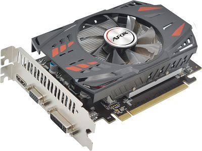 Видеокарта AFOX NVIDIA GeForce GT730, 2Гб GDDR5, 128 бит, Retail, PCIe2.0, 1xFAN, 2-SLOT, 23Вт, VGA, HDMI, DVI (AF730-2048D5H5)