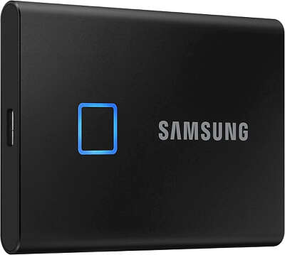 Внешний SSD Samsung 2Tb T7 Touch, 1.8", USB 3.2/Type-C, черный (MU-PC2T0K/WW)