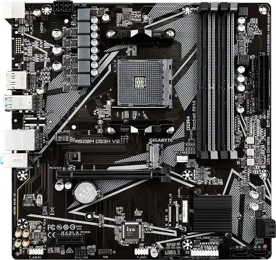 Материнская плата mATX LGAAM4 GIGABYTE A520M DS3H V2