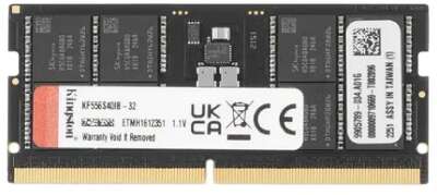 Модуль памяти для ноутбука Kingston KF556S40IB-32 DDR5 32GB