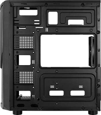 Корпус AeroCool Tomahawk-A 600W, черный, ATX, 600W (4718009158221)