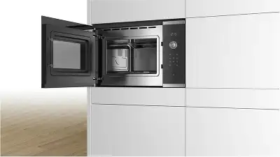 Микроволновая печь Bosch BFL554MS0 25л. 900Вт нержавеющая сталь/черный (встраиваемая)