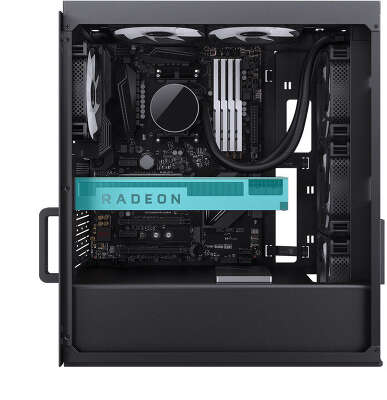 Корпус JONSBO U6, черный, ATX, Без БП (U6 Black)