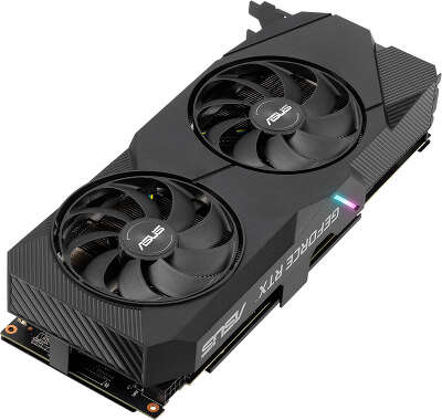 Видеокарта ASUS nVidia GeForce RTX 2060 SUPER Dual Advanced EVO V2 8Gb GDDR6 PCI-E DVI, 2HDMI, 2DP