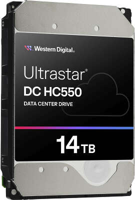 Жесткий диск/ HDD WD SATA Server 14Tb Ultrastar DC HC550 7200 6Gb/s 512MB 1 year warranty