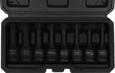 Набор торцевых головок Av Steel AV-727408 в комплекте 8 предметов