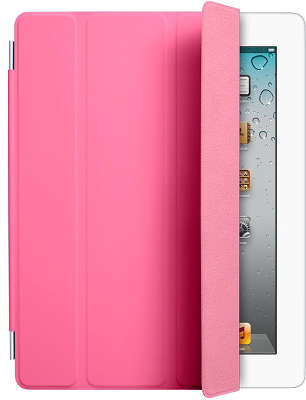 Полиуретановый чехол Apple Smart Cover для iPad 2/3/4, Pink [MD308]